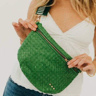 Westlyn Woven Bum Bag - TOP SELLER: Brown