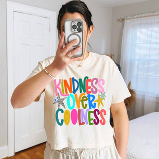 Kindness Over Coolness DTF Heat Transfer: Adult