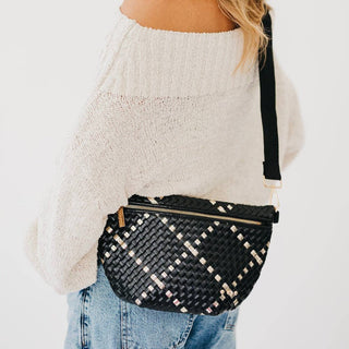 Westlyn Woven Bum Bag - TOP SELLER: Brown
