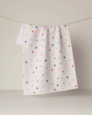 Tile Shuffle: Geometry Kitchen Tea Towel