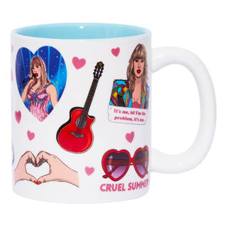 Pop Star Collage Coffee Mug