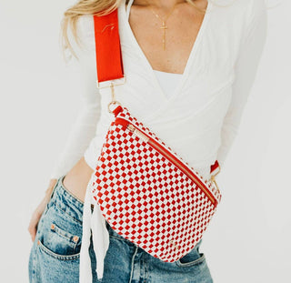 Westlyn Woven Bum Bag - TOP SELLER: Brown