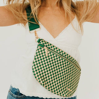 Westlyn Woven Bum Bag - TOP SELLER: Brown