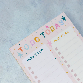 To Do Today - A5 Notepad