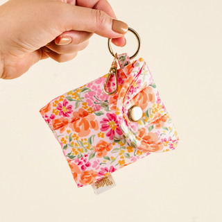 Secret Garden - Puffy Earbud Case Keychain