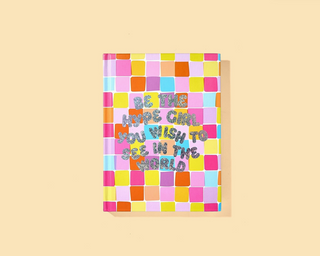 "Be the Hype Girl..." Hardcover Notebook - Elise