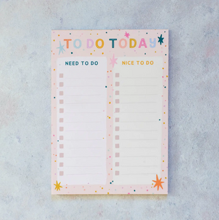 To Do Today - A5 Notepad