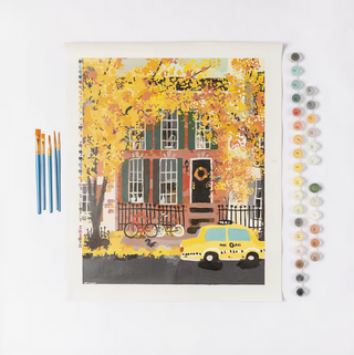 Around the Corner Paint- By-Number Kit