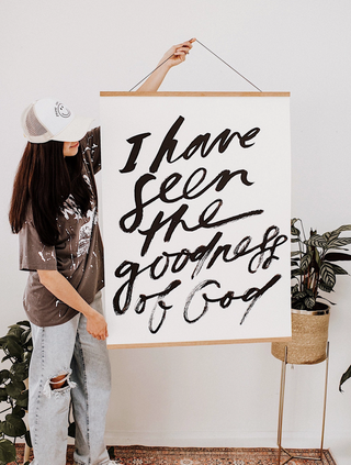 Goodness of God - Large Modern Wall Art Poster