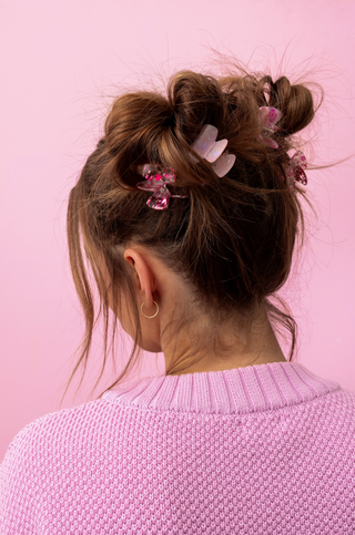Confetti Mini Claw Hair Clips Set  (Multiple Styles)