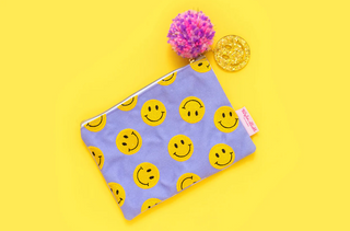 Smiley Face Pouch - Medium