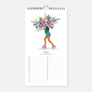 Important Dates Calendar - Watercolor Illustrations