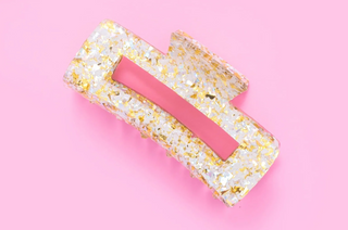 Pearl Confetti Large Claw Clip