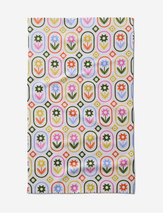 Geometry Tea Towels - Petal Patchwork