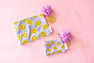 Smiley Face Pouch - Medium