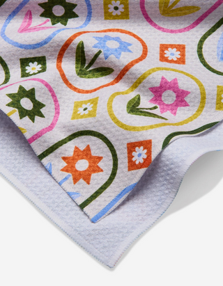 Geometry Tea Towels - Petal Patchwork