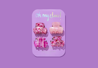 Confetti Mini Claw Hair Clips Set  (Multiple Styles)