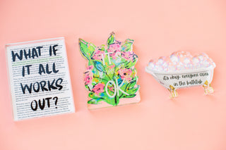 Acrylic What If? Scripture Shelfie