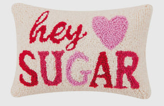 Hey Sugar Hook Pillow