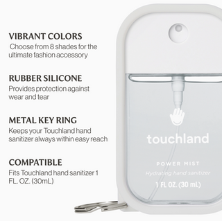 Silicone Hand Sanitizer Case - Various Colors