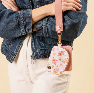 Dynamic Duo Pouch Wristlet - Endless Daydream Cream