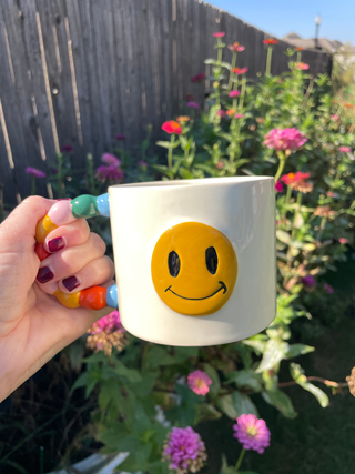 Smiley Face Novelty Coffee Mug