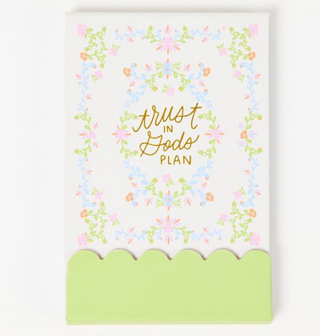 Flip Note Pad | Trust in God's Plan
