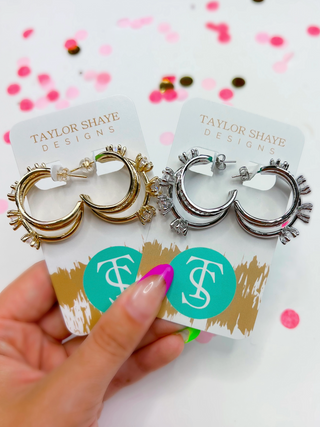 Juliana: Luxe Hoops - 2 styles
