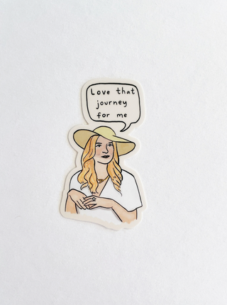Alexis Rose Vinyl Sticker Schitt's Creek