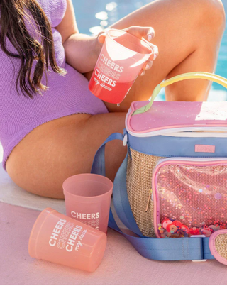 CHEERS MY DEARS!  Color Changing Reuseable Cup Set