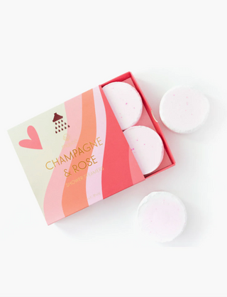 Champagne & Rose Shower Streamers