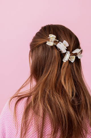 Confetti Mini Claw Hair Clips Set  (Multiple Styles)