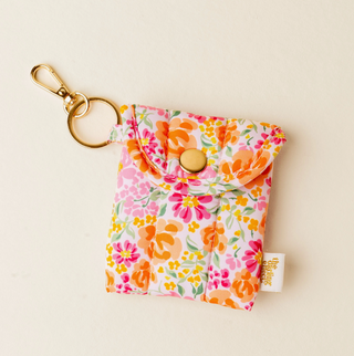 Secret Garden - Puffy Earbud Case Keychain