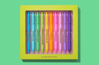 Set of 10 Colored Gel Pens