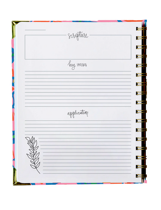 Devotional Journal - Be Still & Know - Pink/Multicolor