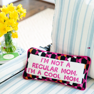 Cool Mom - Mean Girls Needlepoint Pillow