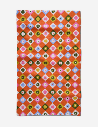 Geometry Tea Towels - Spring Check