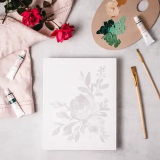 Abstract Roses Painting Kit | Impressionist Painting