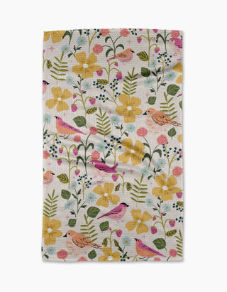 Summer Songbird - Geometry Tea Towel