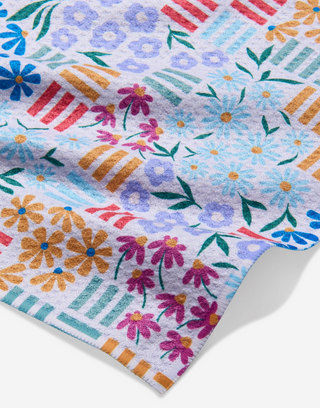 Geometry Dishcloth Set - Floral Garden
