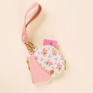 Dynamic Duo Pouch Wristlet - Endless Daydream Cream