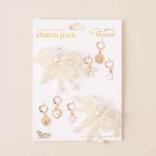 Dazzle Shoe Charm Pack - Pretty in Pearl