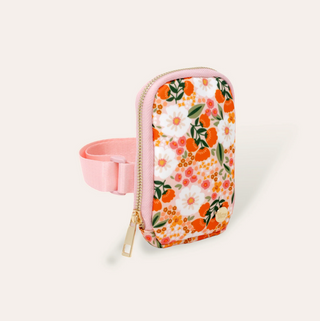 Sweet Meadow - Pink & Orange Floral Tumbler Fanny Pack