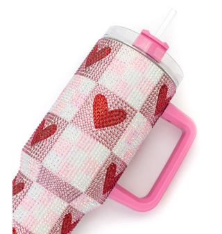 ALL THE HEART EYES Stainless Steel Tumbler - 40 oz
