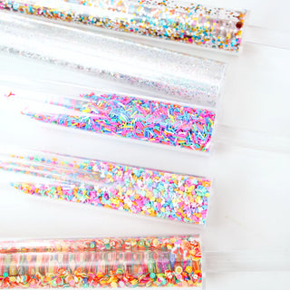 Baking Spirits Bright Acrylic Sprinkle Filled Rolling Pin