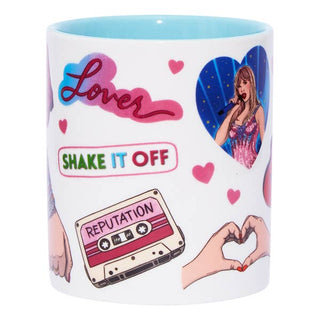 Pop Star Collage Coffee Mug
