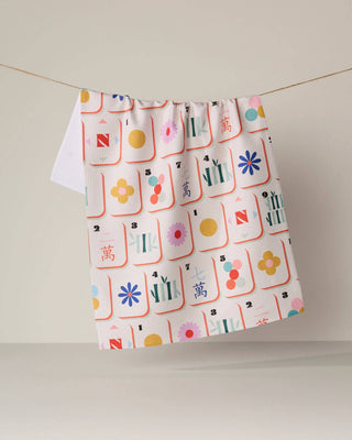Tile Toss: Geometry Kitchen Tea Towel