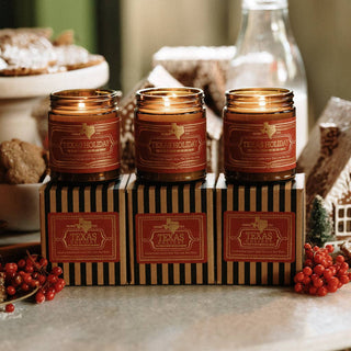 Texas Holiday Candle