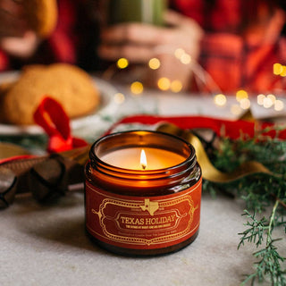 Texas Holiday Candle