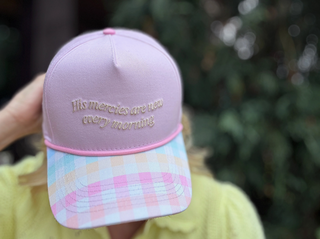 His Mercies are New Every Morning Embroidered Baseball Hat